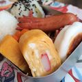 たべたいち's cooksnap of when they made お弁当に☆かにかまたまご焼き.