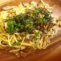 にゃっかにゃか's cooksnap of when they made ダイエットメニュー☆きのこと納豆の満腹パスタ.