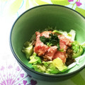 ☆こまっと☆'s cooksnap of when they made マグロと長芋とアボカドの和え物.