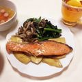 asmy57's cooksnap of when they made フライパン一つで簡単鮭と野菜のムニエル.