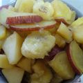 くずぴー's cooksnap of when they made さつま芋の☆簡単♪♪フルーツ白ワイン煮.