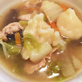 shokonta's cooksnap of when they made うちのすいとん汁.