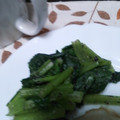 かぴーな's cooksnap of when they made 小松菜のめんつゆゴマ炒め.