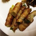 Shinava's cooksnap of when they made 材料３つで簡単おかず！ネギの豚バラ巻き.