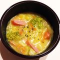 なつき☆ミ's cooksnap of when they made キャベツとウィンナーのクリームスープ.
