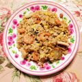 あざらしの赤ちゃん's cooksnap of when they made 卵入り！ガリバタマヨ味のシーフードピラフ.