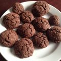 YuMy84's cooksnap of when they made ☻ココア味のソフトクッキー☻.