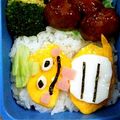 甘党ですが's cooksnap of when they made ツチノコ 妖怪ウォッチ キャラ弁.