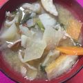 マルルル's cooksnap of when they made 冬味♪だしたっぷり♡豚汁鍋.