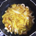 cafedog's cooksnap of when they made 白菜とちくわの簡単煮物.