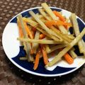 tomoyo0722's cooksnap of when they made たっぷりW生姜で★ぽかぽか味噌きんぴら.