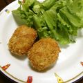 サンコママ's cooksnap of when they made 簡単里芋コロッケ.