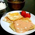 terakooo's cooksnap of when they made 白身魚のムニエル　オーロラ・ソース添え.