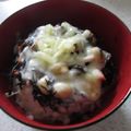チョコチョコかえる's cooksnap of when they made ひじきの煮もので☆ひじきチーズごはん.