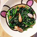 あゅけぃ's cooksnap of when they made お弁当にも★ほうれん草×ウィンナー炒め.