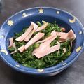 碧きりん's cooksnap of when they made 春菊とハムの和え物.