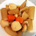 さくらげんき's cooksnap of when they made 簡単！ 大根 里芋 ごぼう 油揚げの煮物.