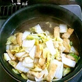 hijilas's cooksnap of when they made お弁当☆おあげと白菜のさっと煮.