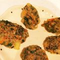 mhib0429's cooksnap of when they made 離乳食★おやきで鉄分補強♪後期.