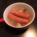 ゆからん、's cooksnap of when they made 【20分】じゅん菜とウインナー和風スープ.