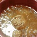 ミセスママ's cooksnap of when they made 肉団子の大根みぞれ汁・豚ミンチ・春雨.