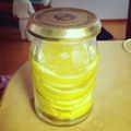chichiiro's cooksnap of when they made レモンのはちみつ漬け.