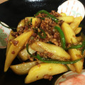 リンシンママ's cooksnap of when they made 簡単じゃがいも挽き肉炒め.