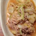 yuhome's cooksnap of when they made 白菜豚肉のオイスター炒め.