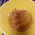 ohmagari's cooksnap of when they made 大根の焼きびたし～コンソメで～.