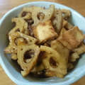 うーかーぶーか's cooksnap of when they made 厚揚げとレンコンのきんぴら.