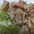 メスひでよし's cooksnap of when they made 眠りを誘う♡レタスと豚肉のピリ辛炒め.