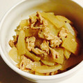 のりmama's cooksnap of when they made 大根と豚肉のオイスターソース炒め.