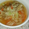 〜お鶴〜's cooksnap of when they made 簡単！とろとろ白菜と鶏肉のぽかぽかスープ.