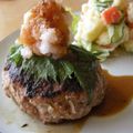 ぴくポン's cooksnap of when they made ふっくら♪和風ハンバーグ.