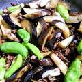 るん♪るん♪♪'s cooksnap of when they made 豚挽き肉で☆茄子と獅子唐の味噌炒め☆彡.