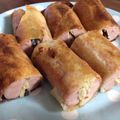パフェうさこ's cooksnap of when they made ＊おからリメイク：魚ニソで挟む焼き春巻き.