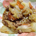 ｍｉｅｍａｍａ's cooksnap of when they made 豚こま肉と白菜の中華いため.