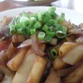 みゅーれん's cooksnap of when they made じゃがいもと玉ねぎのバルサミコ酢炒め.