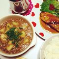 のののんぴーち's cooksnap of when they made じゃがいもの煮物♥挽肉あんかけ.