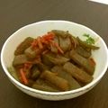 haruminS's cooksnap of when they made 細切りねじり〜ピリ辛こんにゃく炒め^皿^.
