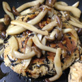 ぴあの姫's cooksnap of when they made おからハンバーグ和風きのこソース.