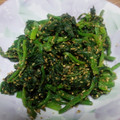 クックQGFJLB☆'s cooksnap of when they made ■簡単副菜■ほうれん草ごまあえ☆朝昼減量.