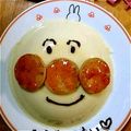あゆみdp's cooksnap of when they made アンパンマンのプリン♡誕生日オススメ簡単.