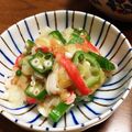 YUKIKI☆'s cooksnap of when they made 簡単！オクラのネバネバ和え物.