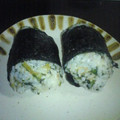 Bururin's cooksnap of when they made 大根葉とさくら海老のごま油炒め.