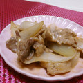 赤い電話's cooksnap of when they made 豚肉と玉ねぎのとろっと炒め.