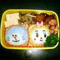 りえりえさん's cooksnap of when they made キャラ弁★ドラえもんおにぎり.