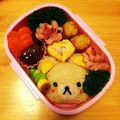 ソフィ姫's cooksnap of when they made ☆キャラ弁☆...リラックマ.