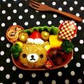 めいぶー★'s cooksnap of when they made 簡単★クリスマス★リラックマ★キャラ弁.