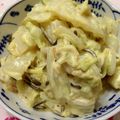 panna_703's cooksnap of when they made 白菜と塩昆布のクリーミーサラダ.
